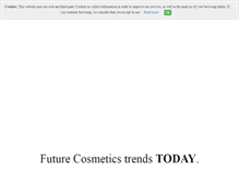 Tablet Screenshot of future-cosmetics.com